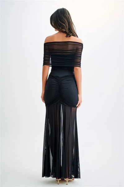Jaide | Off Shoulder Maxi Dress