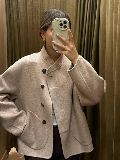 Izzy | Wool Blend Coat