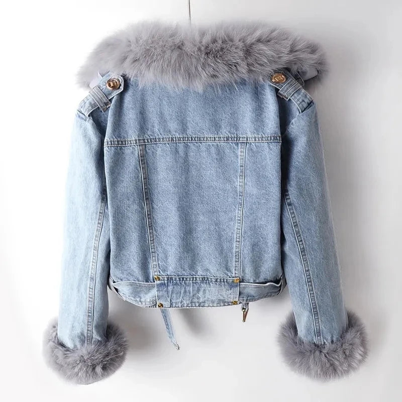 Model Name | Fur Zipper Jacket