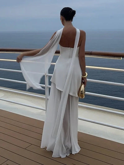 Lea | Asymmetrical Maxi Dress