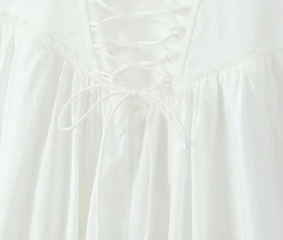 Lace Corset Midi Dress