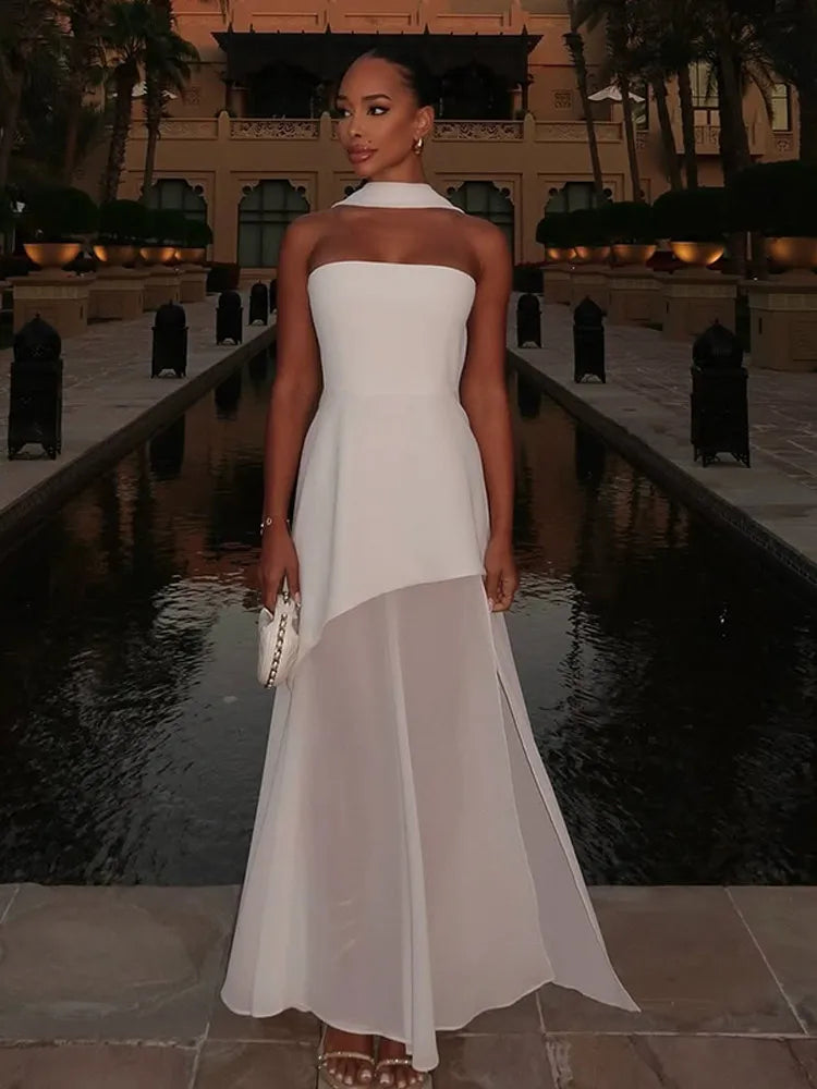 Lea | Asymmetrical Maxi Dress