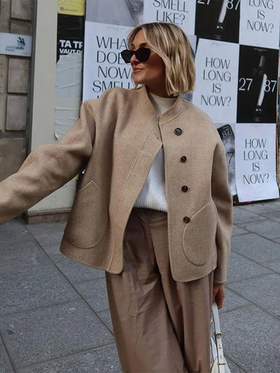 Izzy | Wool Blend Coat