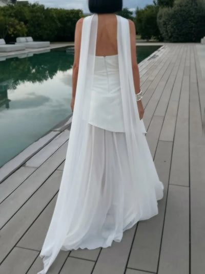 Lea | Asymmetrical Maxi Dress