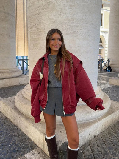 Tina | Red Jacket