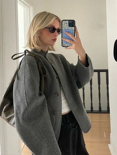 Izzy | Wool Blend Coat