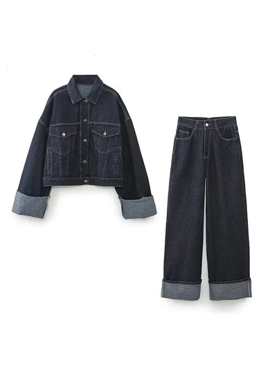 Runa | Denim Set