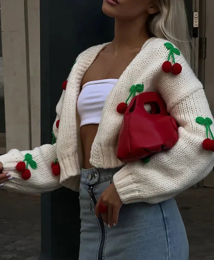 Ruby | Cherry Cardigan