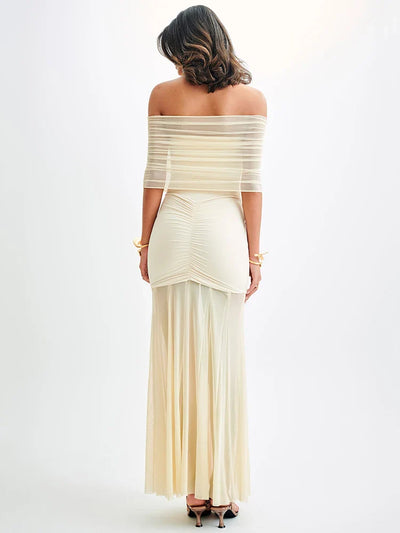 Jaide | Off Shoulder Maxi Dress