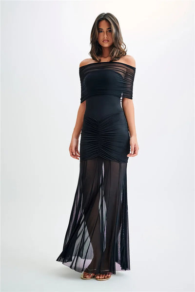 Jaide | Off Shoulder Maxi Dress