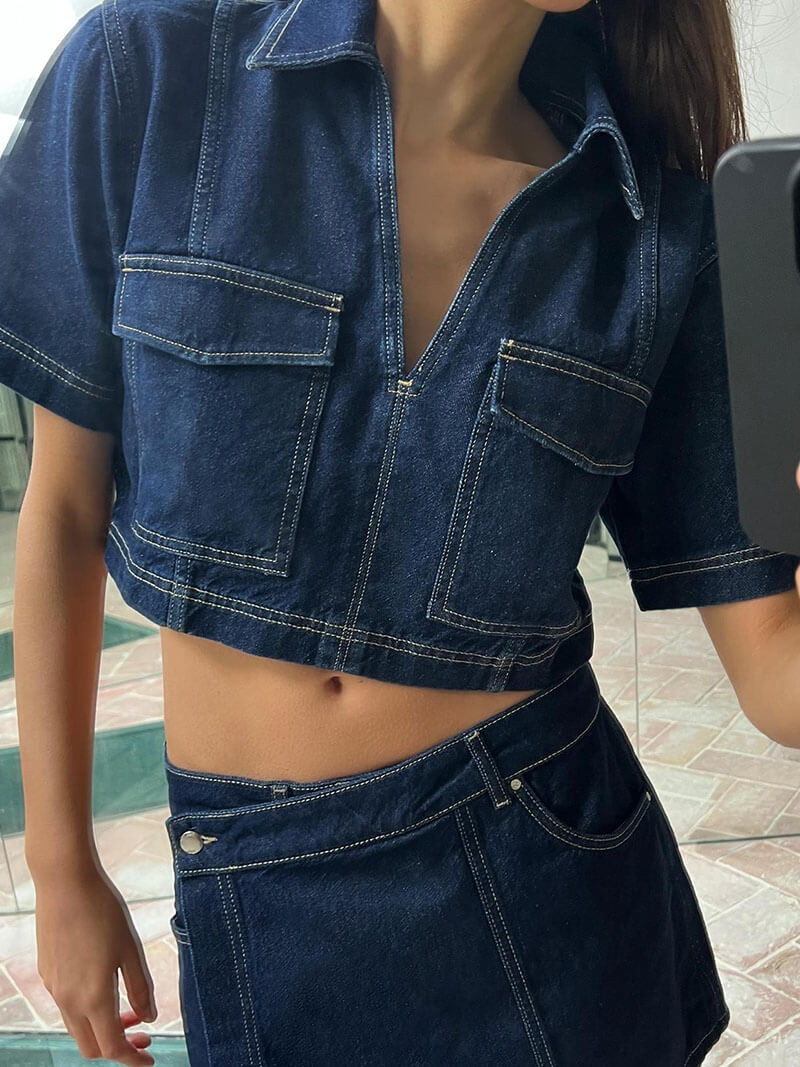 Zephara | Denim Set