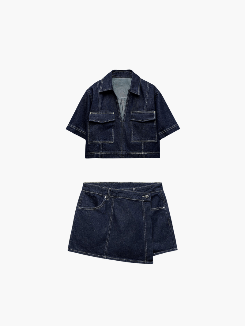 Zephara | Denim Set