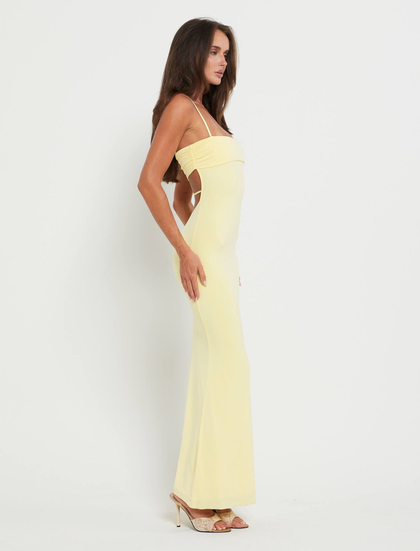 Cara | Backless Maxi Dress