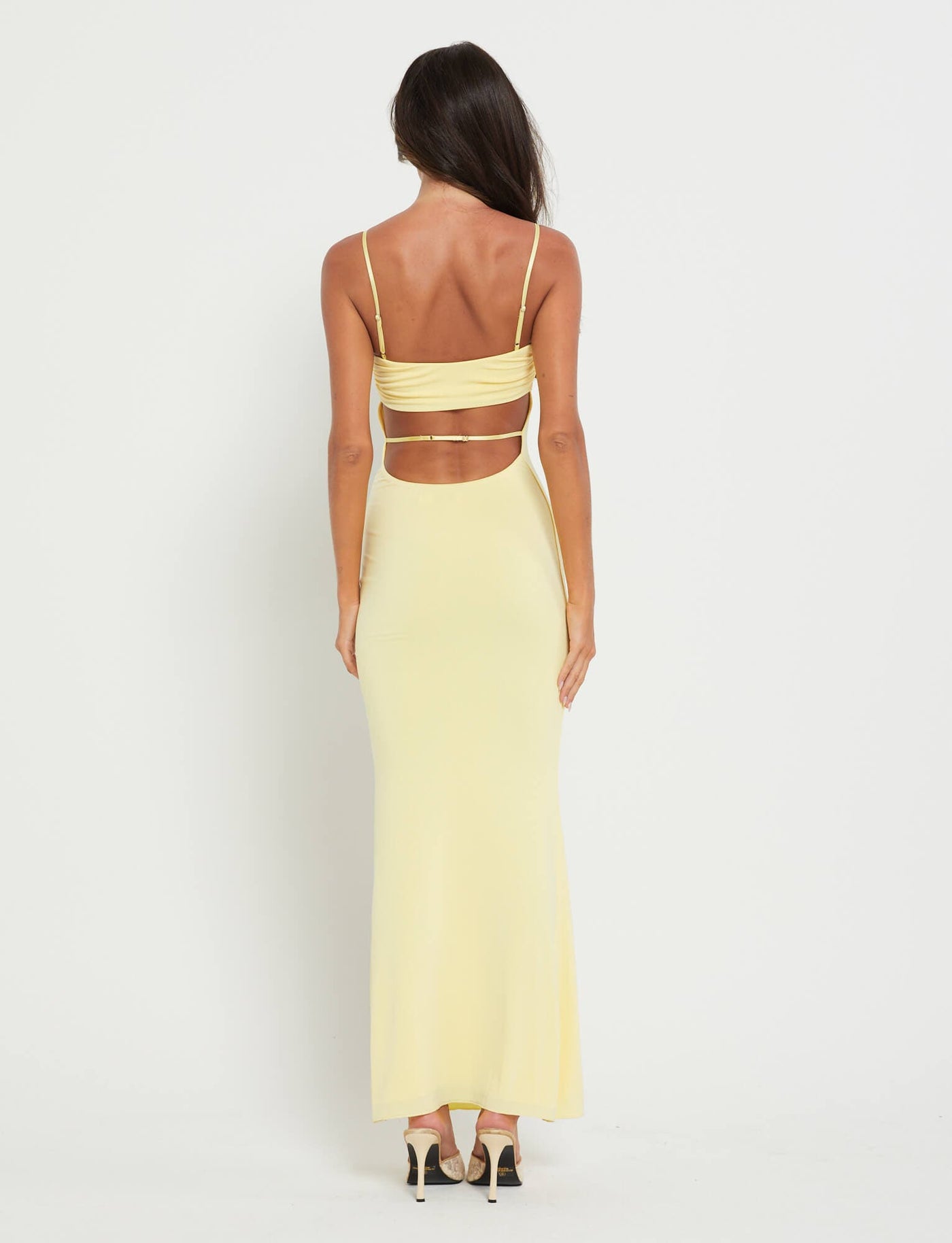 Cara | Backless Maxi Dress
