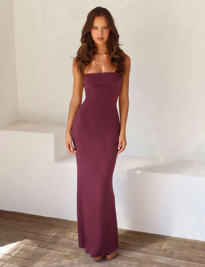 Cara | Backless Maxi Dress