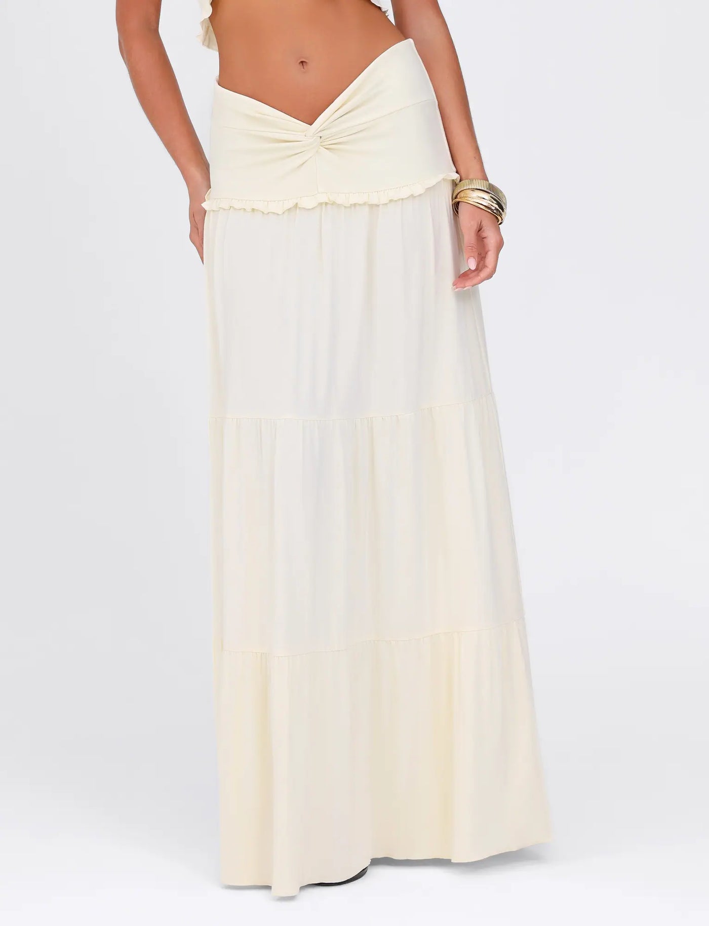 Solea | Twist Waist Maxi
