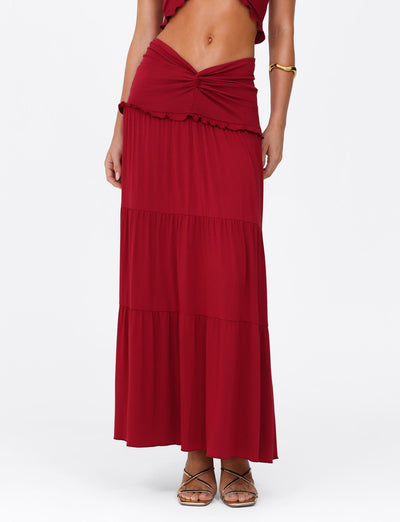 Solea | Twist Waist Maxi