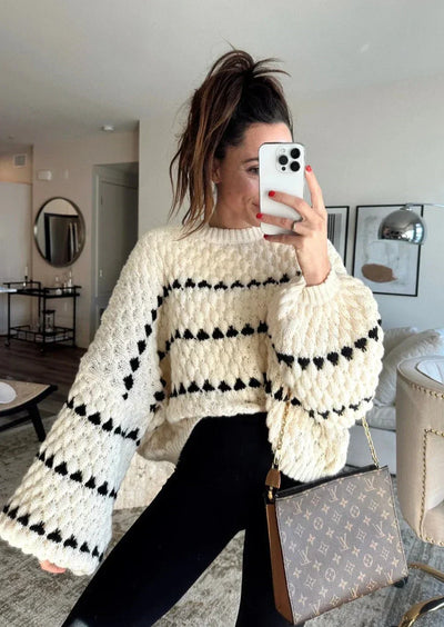 Soraya | Puff Sleeve Sweater