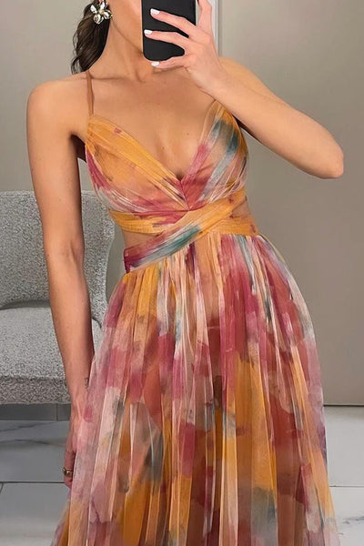 Eirith | Printed Maxi Dress