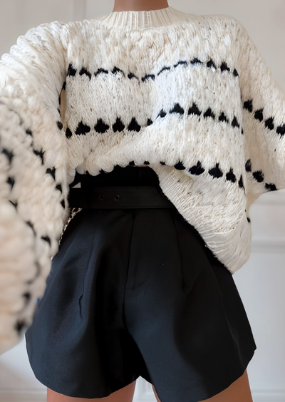 Soraya | Puff Sleeve Sweater