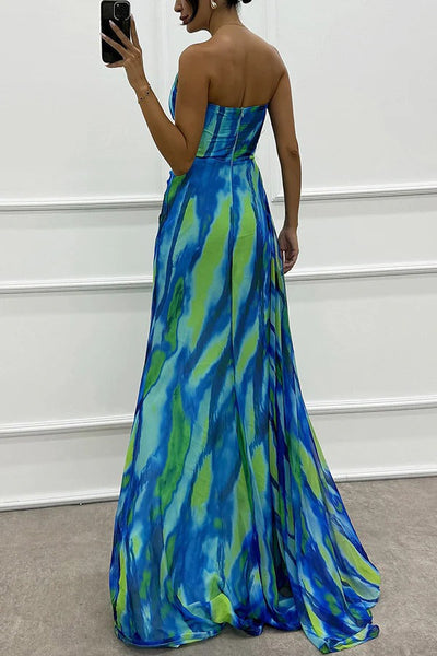 Illyra | Printed Maxi Dress