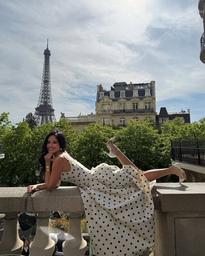 Polka Dot Maxi Dress