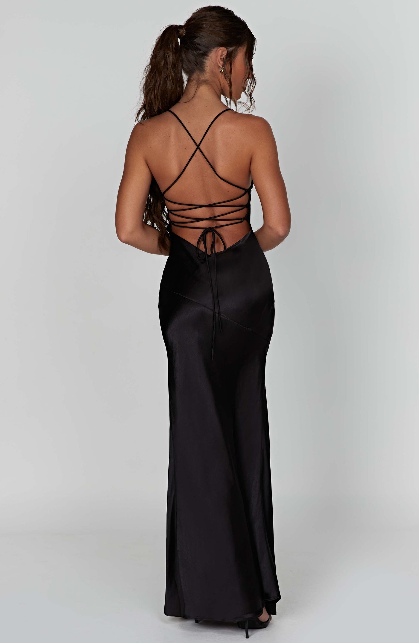 Isobel | Satin Maxi Dress