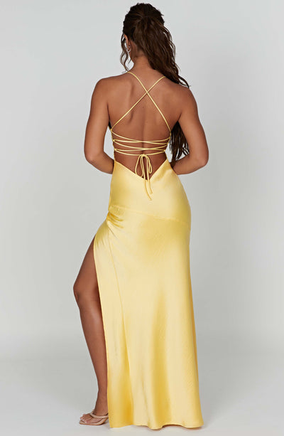 Isobel | Satin Maxi Dress